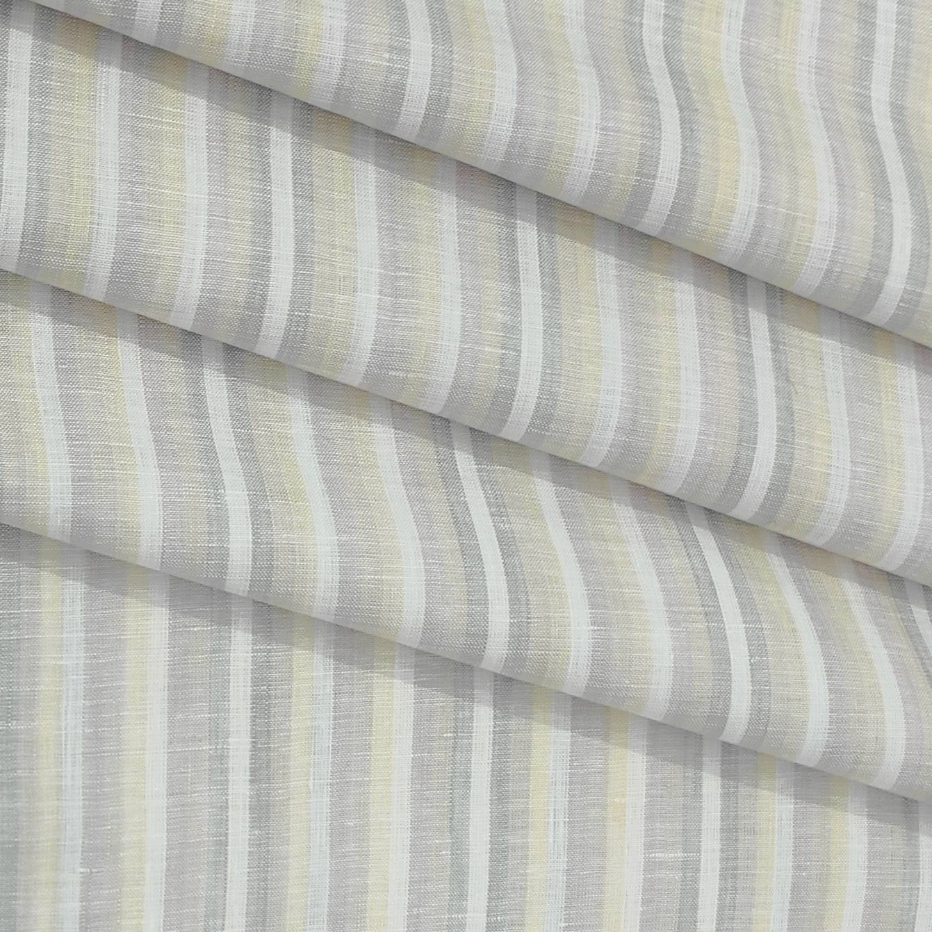 Shirt Fabric Linen Club Pure Linen Lining Colour Peach N Light Brown